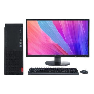 Lenovo 联想 启天 M420 23.8英寸 商用台式机 黑色 (酷睿i3-8100、核芯显卡、4GB、1TB HDD、风冷)