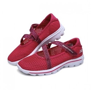 【夏季新款】女童鞋新款轻质柔软玛丽珍休闲鞋女童休闲鞋 33.5 桃红色