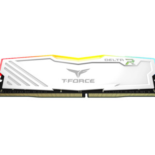 Team 十铨 DELTA系列 DDR4 3200MHz RGB 台式机内存 灯条 白色 16GB 8GBx2