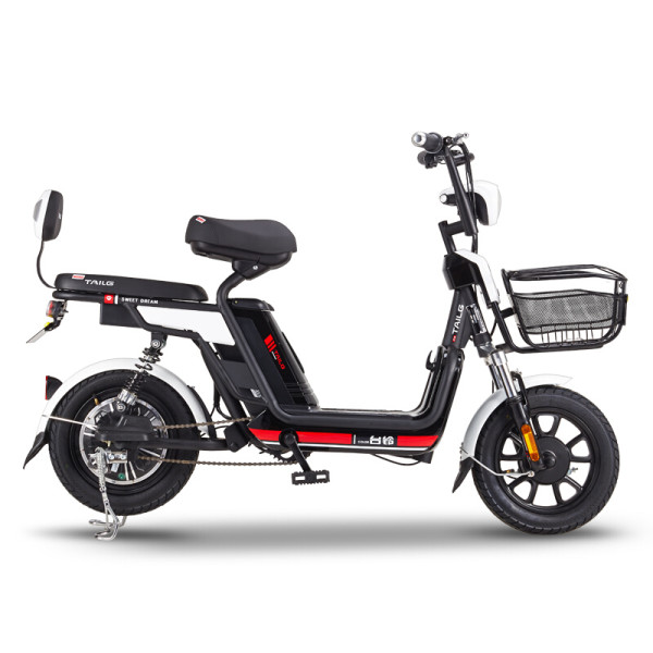 tailg 台铃 gl5 新国标电动自行车 tdtc03z 48v12ah锂电池 珍珠白