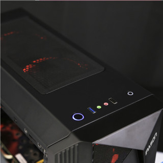 IPASON 攀升 P18 组装电脑（黑色、256GB SSD、酷睿i5-10400F、GTX 1650 4G、8GB)