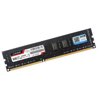 PLUS会员：JUHOR 玖合 DDR3 1600MHz 台式机内存 普条 黑色 8GB