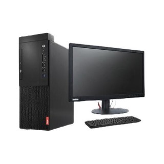 Lenovo 联想 启天 M428 九代酷睿版 23英寸 商用台式机 黑色 (酷睿i5-9500、核芯显卡、16GB、256GB SSD+1TB HDD、风冷)