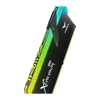 Team 十铨 王者之剑系列 图腾版 DDR4 4000MHz RGB 台式机内存 灯条 黑色 16GB 8GB*2