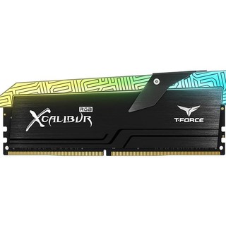 Team 十铨 王者之剑系列 图腾版 DDR4 4000MHz RGB 台式机内存 灯条 黑色 16GB 8GB*2