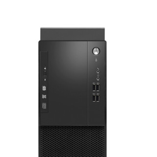 Lenovo 联想 启天 M415 七代酷睿版 商用台式机 黑色 (酷睿i5-7500、2G独显、4GB、1TB HDD、风冷)