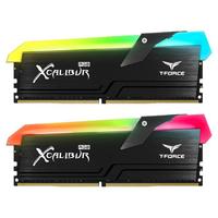 Team 十铨 王者之剑系列 高亮版 DDR4 3600MHz RGB 台式机内存 灯条 黑色 16GB 8GB*2