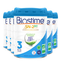 BIOSTIME 合生元 欧洲直邮Biostime合生元3段有机幼儿奶粉800G*6罐 (10-