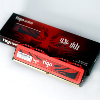 tigo 金泰克 骁帅系列 DDR4 3000MHz 台式机内存 马甲条