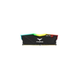 Team 十铨 DELTA系列 DDR4 3000MHz RGB 台式机内存 灯条 黑色 16GB 8GB*2 TF3D416G3000HC16CDC01