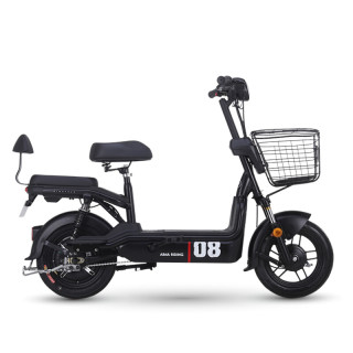 Aima 爱玛小苹果tz L40电动车 Aima 爱玛小苹果tz L40 电动自行车tdt1074z 48vah锂电池亚黑 报价价格评测怎么样 什么值得买