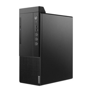 Lenovo 联想 启天 M435 十代酷睿版 19.5英寸 商用台式机 黑色 (酷睿i3-10100、核芯显卡、4GB、128GB SSD+1TB HDD、风冷)