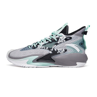 anta安踏要疯5系列狂潮3代男子篮球鞋1121316015沙暴灰沙粒灰黑41