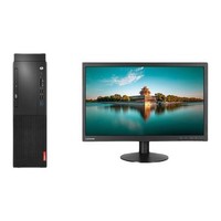 Lenovo 联想 启天 M620 21.5英寸 商用台式机 黑色 (锐龙R5-2400G、核芯显卡、8GB、256GB SSD+1TB HDD、风冷)