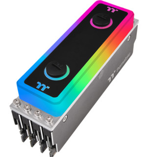 Thermaltake 曜越 WaterRam DDR4 3200MHz RGB 台式机水冷内存 灯条 银色 32GB 8GBx4 CL-W252-CA00SW-A