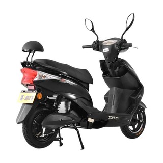 SUNRA 新日 黑豹五代 电动摩托车 XR800DQT-3C 60V20Ah铅酸电池 哑光摩力黑 升级版
