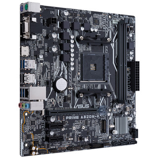 ASUS 华硕 PRIME A320M-K M-ATX主板（AMD AM4、A320）