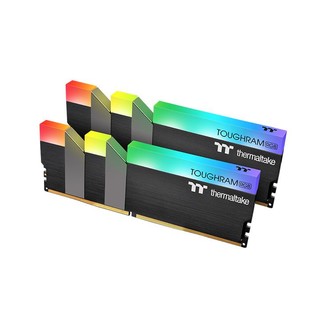 Thermaltake 曜越 钢影 TOUGHRAM RGB DDR4 4400MHz RGB 台式机内存 灯条 黑色 16GB 8GB