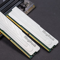 KINGBANK 金百达 银爵系列 DDR4 3200MHz 台式机内存 马甲条 银色 32GB 16GBx2