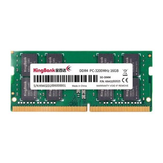 KINGBANK 金百达 DDR4 3200MHz 笔记本内存条 普条