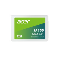 限地区：acer 宏碁 SA100系列 480GB SSD固态硬盘 SATA3.0接口