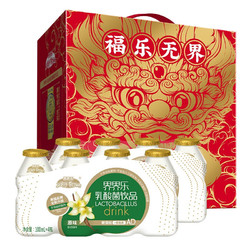 Jelley Brown 界界乐 乳酸菌饮料 儿童零食 混合口味 100ml*16瓶 金装版礼盒