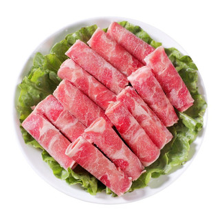 伊赛 澳洲精品羊肉卷 400g/袋 羊肉 生鲜 火锅烧烤食材
