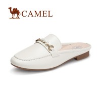 CAMEL 骆驼 A11017602 女士半拖鞋头穆勒鞋