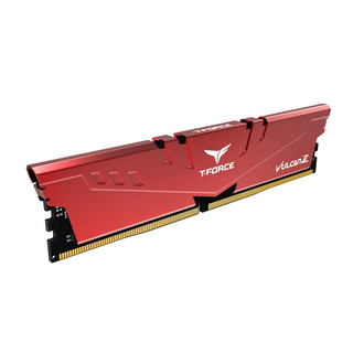 Team 十铨 火神Z系列 DDR4 3200MHz 台式机内存 红色 32GB