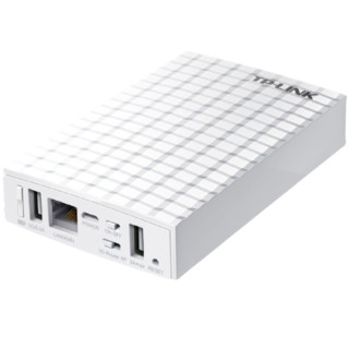 TP-LINK 普联 TL-MR13U 移动电源路由器二合一 白色 10400mAh micro usb 2A