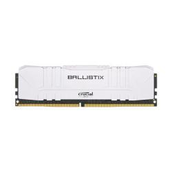 Crucial 英睿达 8GB DDR4 2666频率 台式机内存条 Ballistix铂胜系列游戏神条白色 美光原厂颗粒