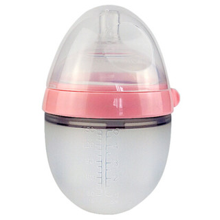 comotomo 可么多么 硅胶奶瓶套装 2只装 150ml 粉色+绿色 0月+