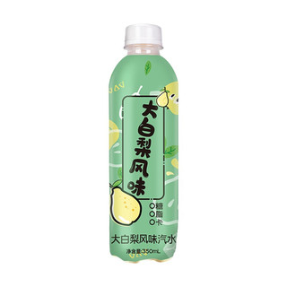 秋林 汽水 大白梨风味 350ml*12瓶