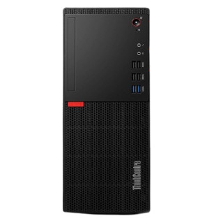 Lenovo 联想 ThinkCentre E76P 九代酷睿版 21.5英寸 商用台式机 黑色 (酷睿i3-9100、2G独显、8GB、128GB SSD+1TB HDD、风冷)