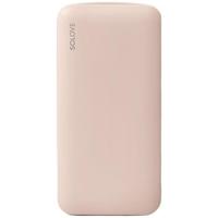 SOLOVE 素乐 001M 移动电源 茶玫粉 10000mAh micro usb 2.1A快充