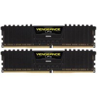 美商海盗船 复仇者LPX系列 DDR4 3600MHz 台式机内存 马甲条 黑色 64GB 32GBx2