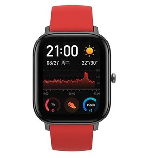 AMAZFIT 华米 GTS 智能手表 糖果红