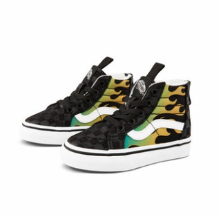 VANS 范斯 儿童高帮帆布鞋