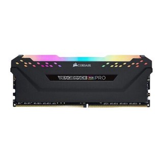 USCORSAIR 美商海盗船 复仇者RGB PRO系列 DDR4 3600MHz RGB 台式机内存 灯条 黑色 8GB CM4X8GD3600C18W2D-CN