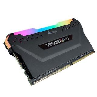 USCORSAIR 美商海盗船 复仇者RGB PRO系列 DDR4 3600MHz RGB 台式机内存 灯条 黑色 32GB 16GBx2