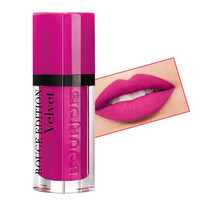 BOURJOIS 妙巴黎 天鹅绒彩唇釉 #6号正点玫红 7.7ml