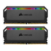 USCORSAIR 美商海盗船 统治者系列 DDR4 3000MHz RGB 黑色 台式机内存 16GB 8GB*2 CMT16GX4M2C3000C15