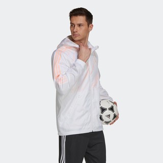 adidas 阿迪达斯 AFC WINDBRK 男子运动夹克 GQ2535 白色 XL