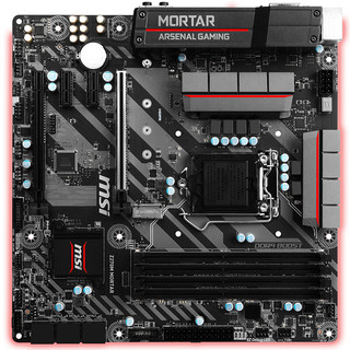 MSI 微星 Z270M MORTAR ATX主板（intel LGA1151、Z270）