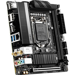 MSI 微星 H510I PRO WI-FI  MINI-ITX主板（intel LGA1200、H510）