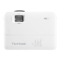 ViewSonic 优派 PX701-4K 家用投影仪套装 白色 120英寸幕布+落地支架