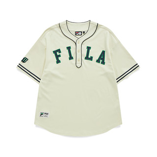 FILA 斐乐 男子POLO衫 T11M132103F-IV 茉莉白 XL