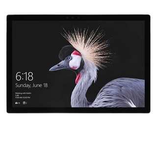 Microsoft 微软 Surface Pro 第五代 12.3英寸 Windows 10 二合一平板电脑(2736x1824dpi、酷睿i7-7560U、8GB、256GB SSD、WiFi版、银色）