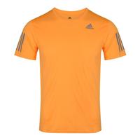 adidas 阿迪达斯 Own The Run Tee 男子运动T恤 DZ9006  闪光橙 M