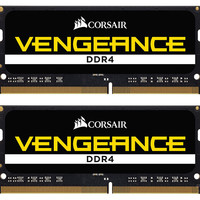 USCORSAIR 美商海盗船 复仇者系列 DDR4 3000MHz 笔记本内存 普条 黑色 16GB 8GBx2 CMSX16GX4M2A3000C18